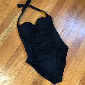 🦋 La Blanca Black Bathing Suit